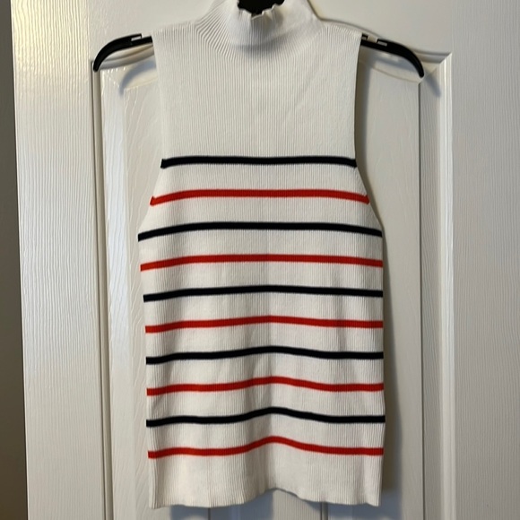Maeve Tops - Nwt Maeve Anthropologie mock turtleneck sleeveless blouse size L